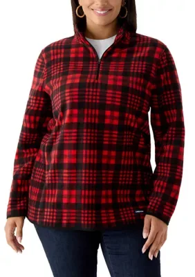 1/4 Zip Fleece Pullover by Lands' End