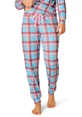 Plaid Pajama Joggers by PJ Salvage