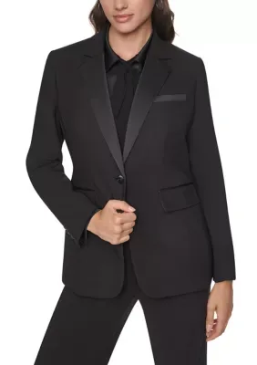 Notch Collar Tux Jacket by DKNY