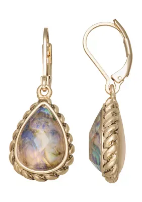 Galaxy Swirl Drop Earrings by Napier