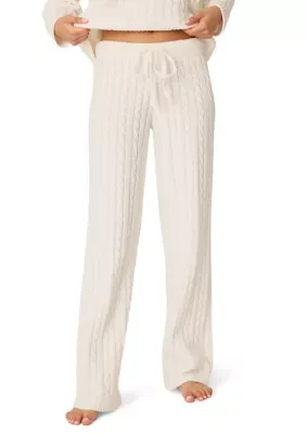 Wide-Leg Chenille Pants by PJ Salvage