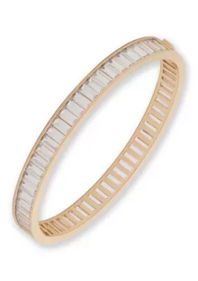 Lauren Ralph Lauren Cubic Zirconia Baguette Bangle Bracelet by Ralph Lauren