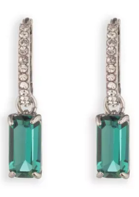 Lauren Ralph Lauren Stone Hoop Drop Earrings