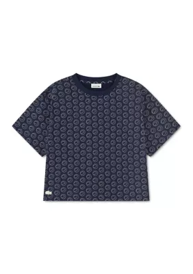 LCG Oversized AOP T-Shirt by Lacoste