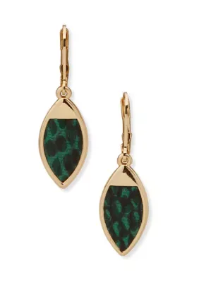 Small Snake Drop Earrings by Nine West