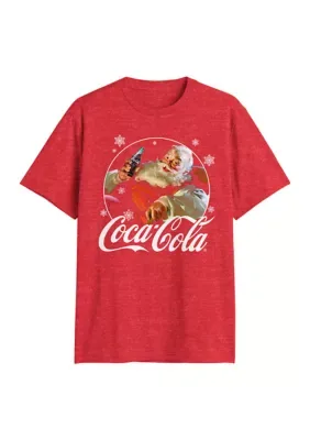 Santa Claus Coca Cola Graphic T-Shirt by Mad Engine