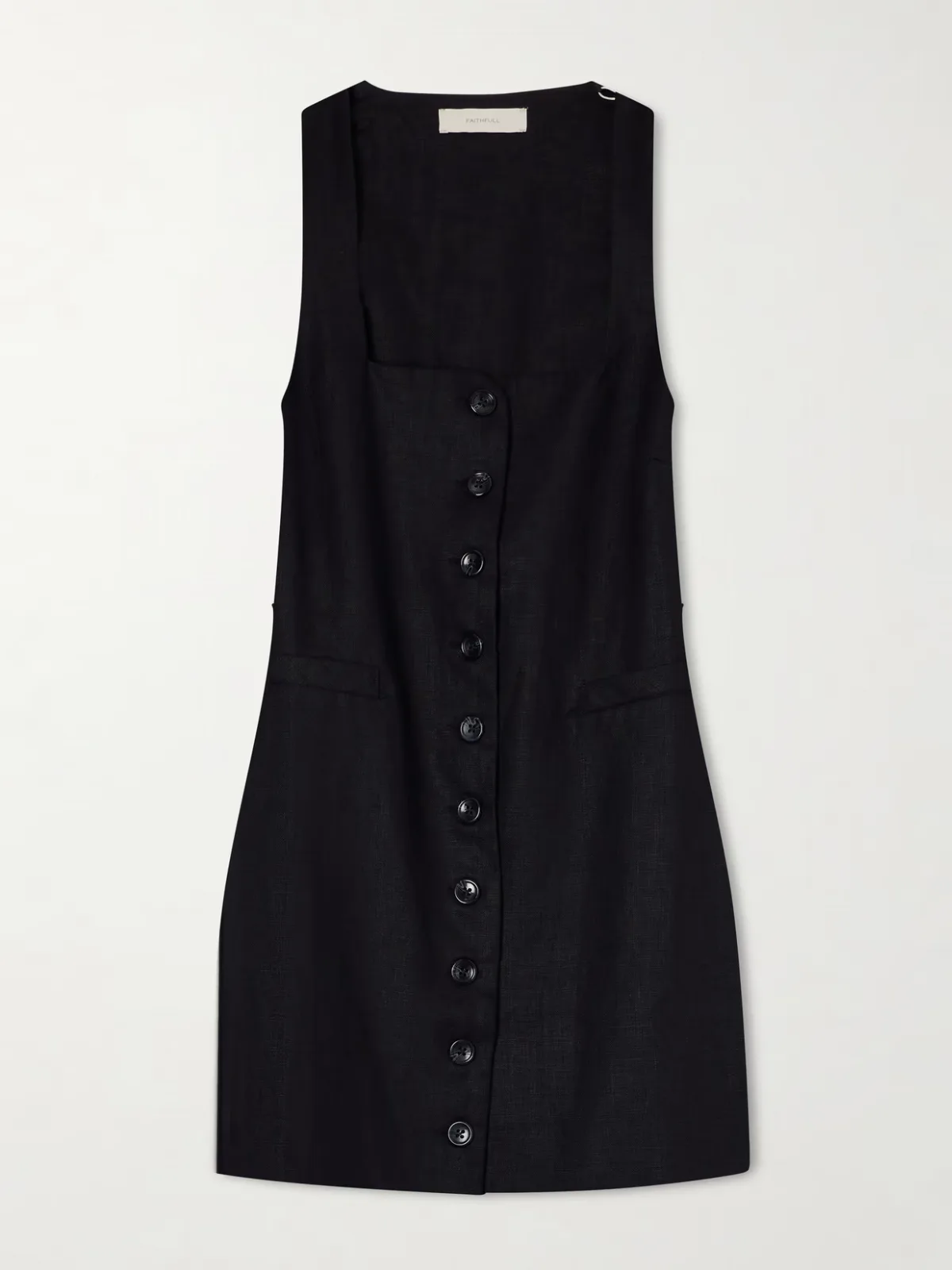 - Jacques Linen Mini Dress -