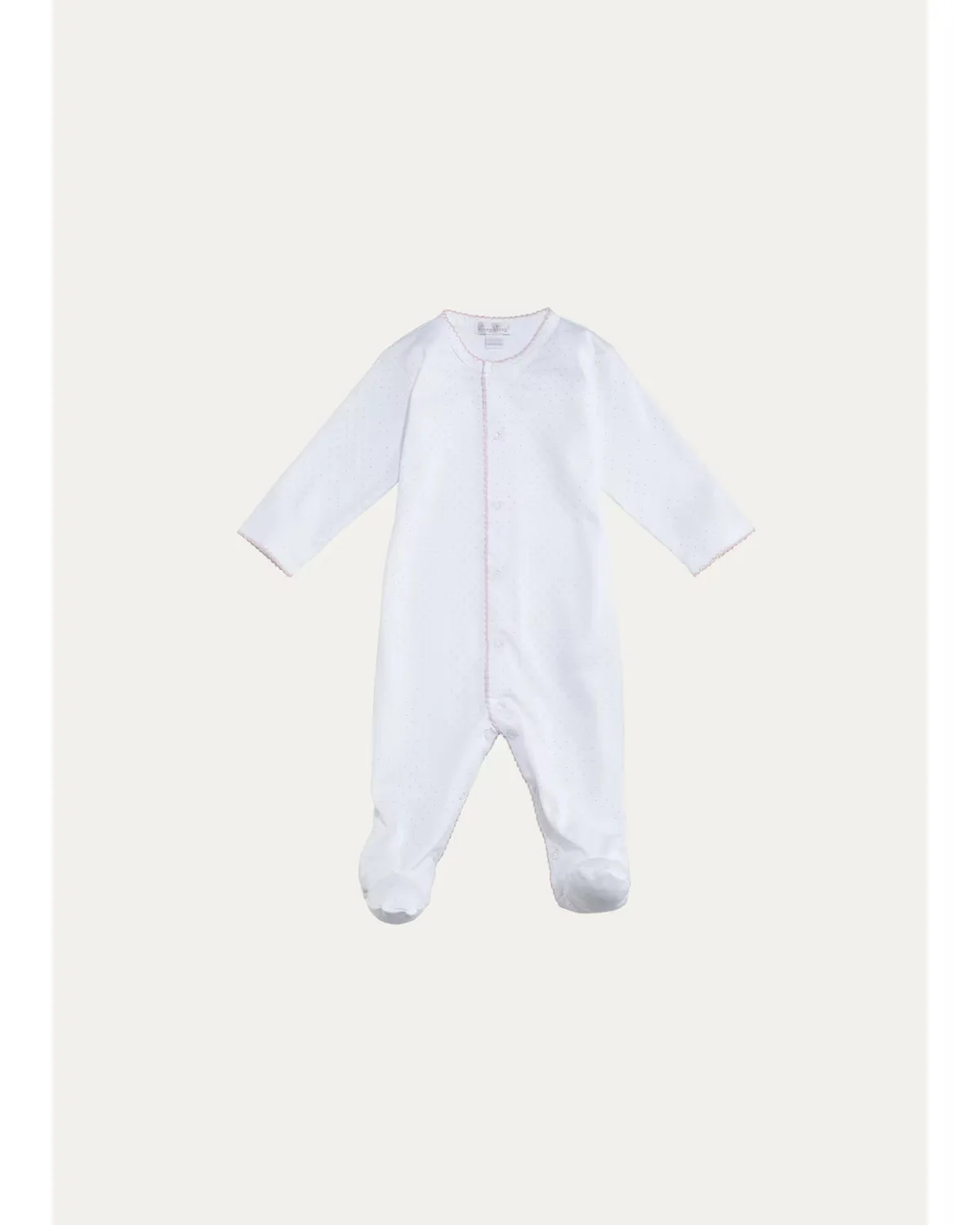 Polka-Dot Footie Playsuit by Kissy Kissy