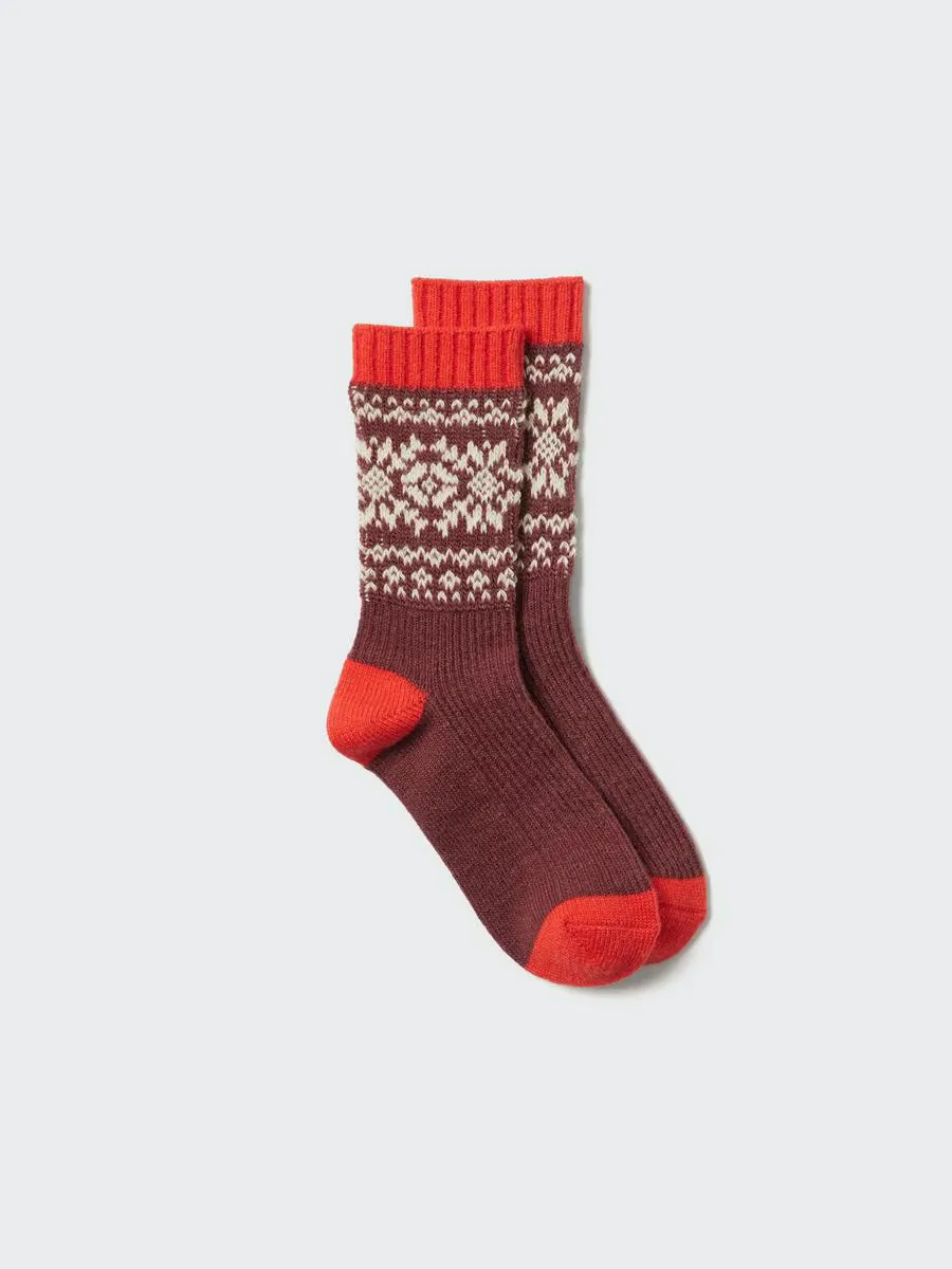 Heattech Socks Snow with Odor Control by Uniqlo