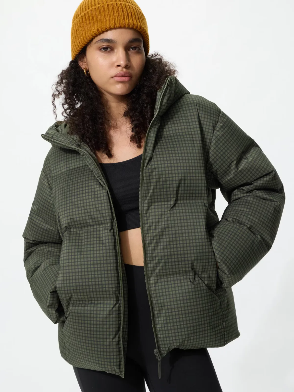 Seamless Down Parka Pattern by Uniqlo