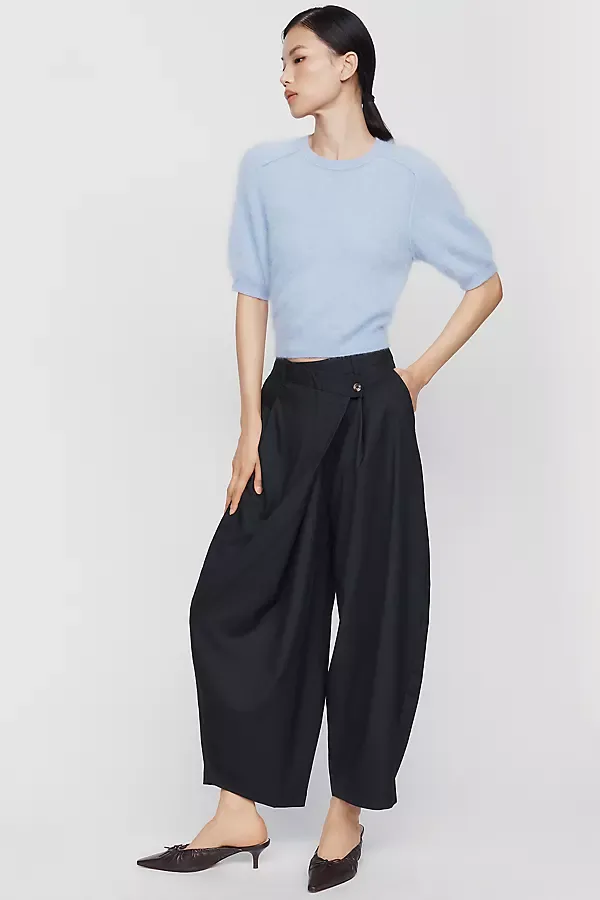 Wrap Barrel Pants by Maeve
