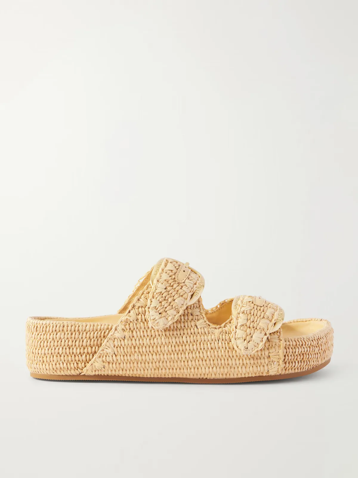 - Nico Raffia Sandals -