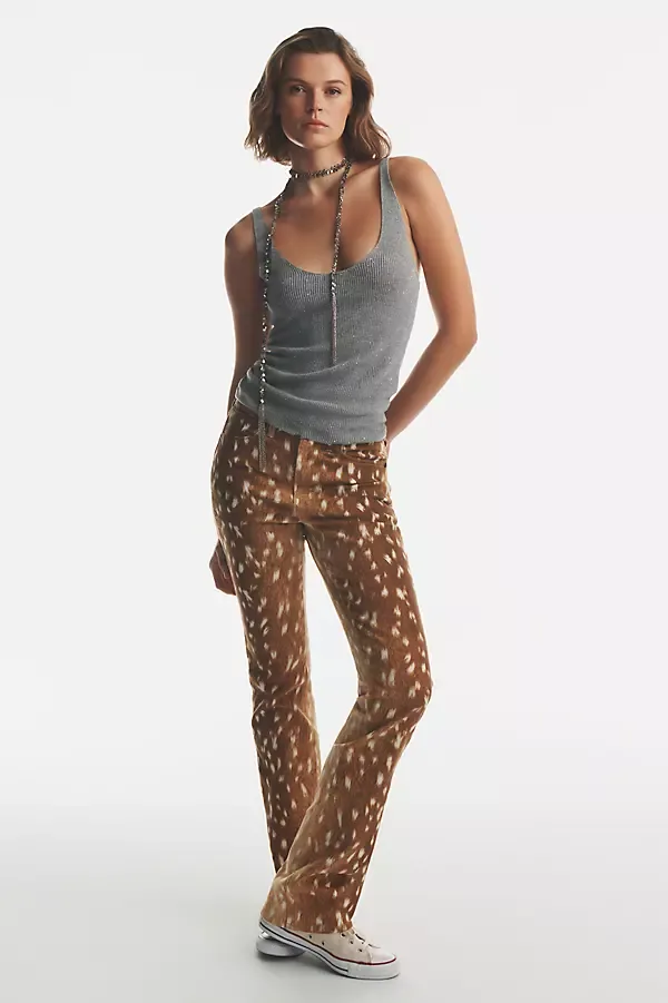 Dallas Faun Print High Rise Bootcut Jeans by Wrangler