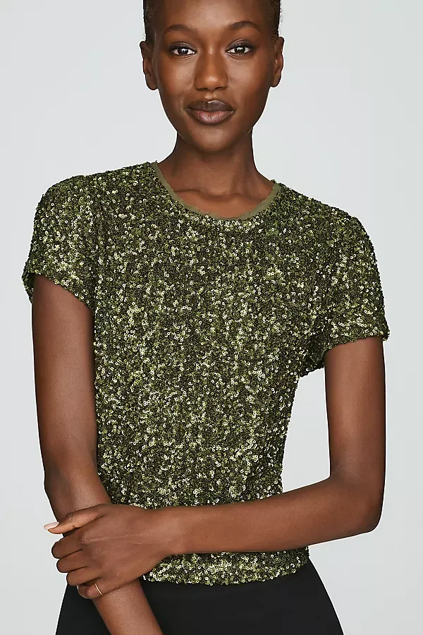 Sequin Tee