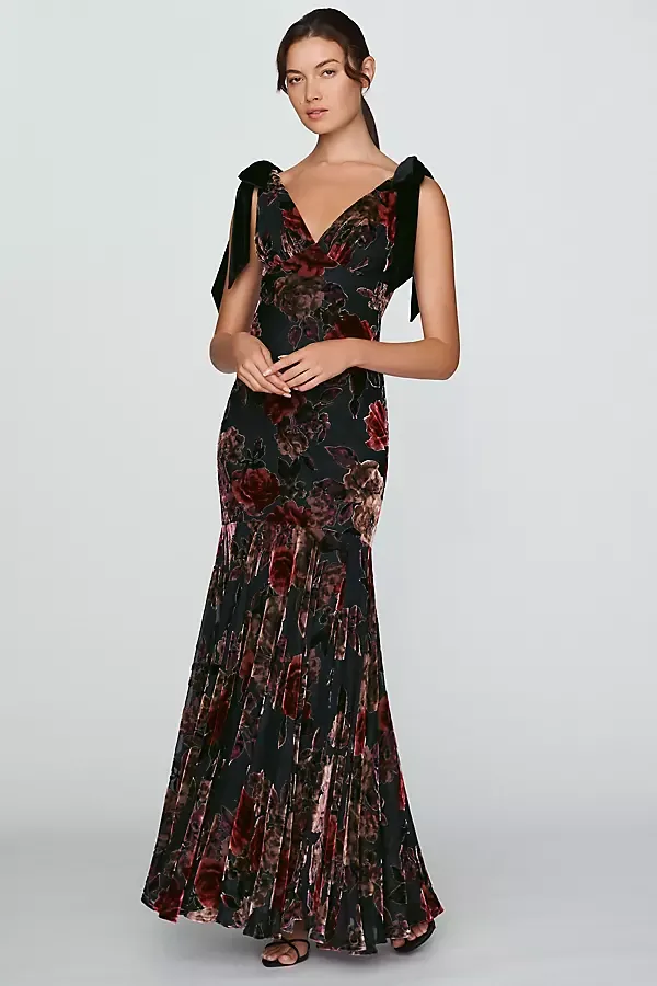 Velvet Mermaid Maxi Dress by M.A.C.