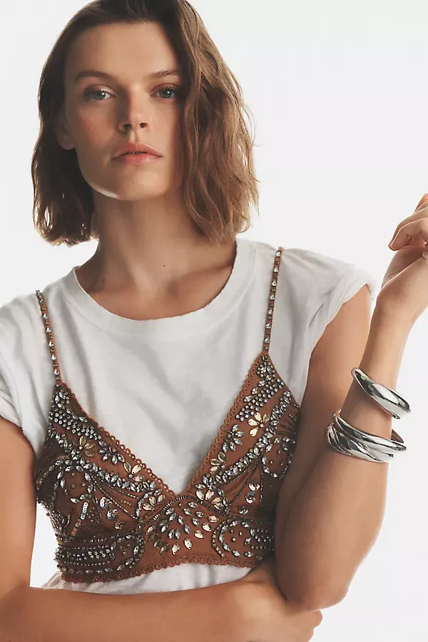 Beaded Bralette by LyreBird