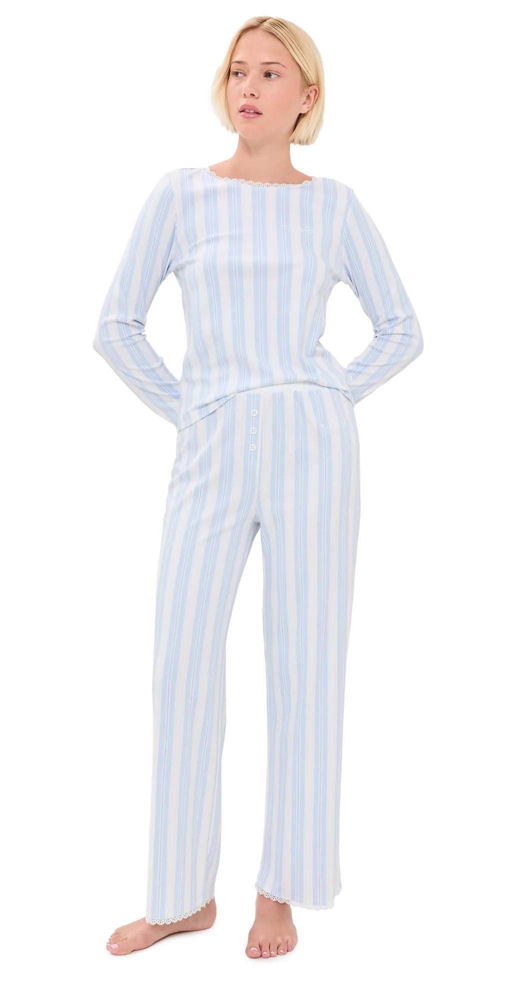 Cozyland & Brunch Pajama Set by Morgan Lane