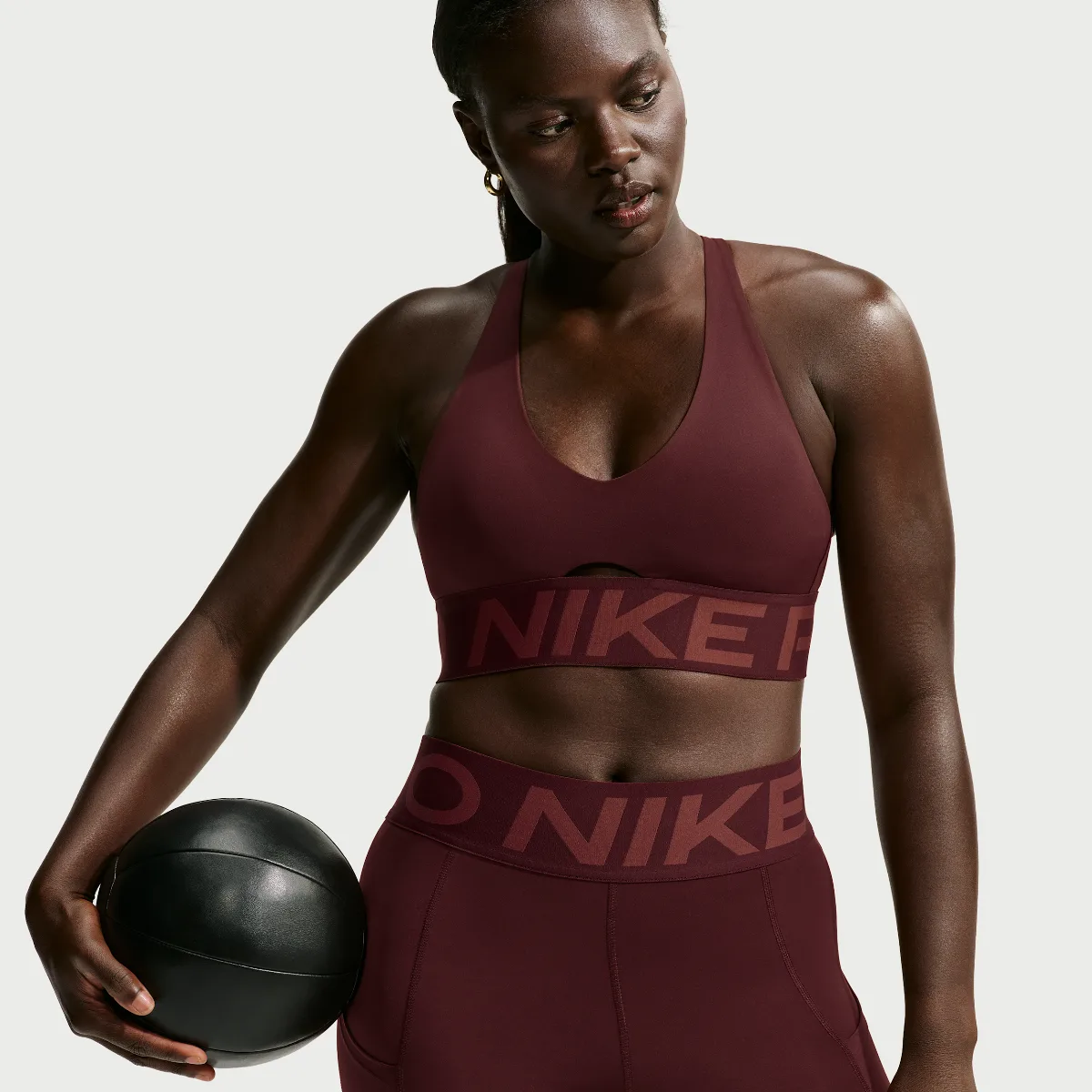 Nike Pro Sculpt Medium-Support Padded Sports Bra by Nike
