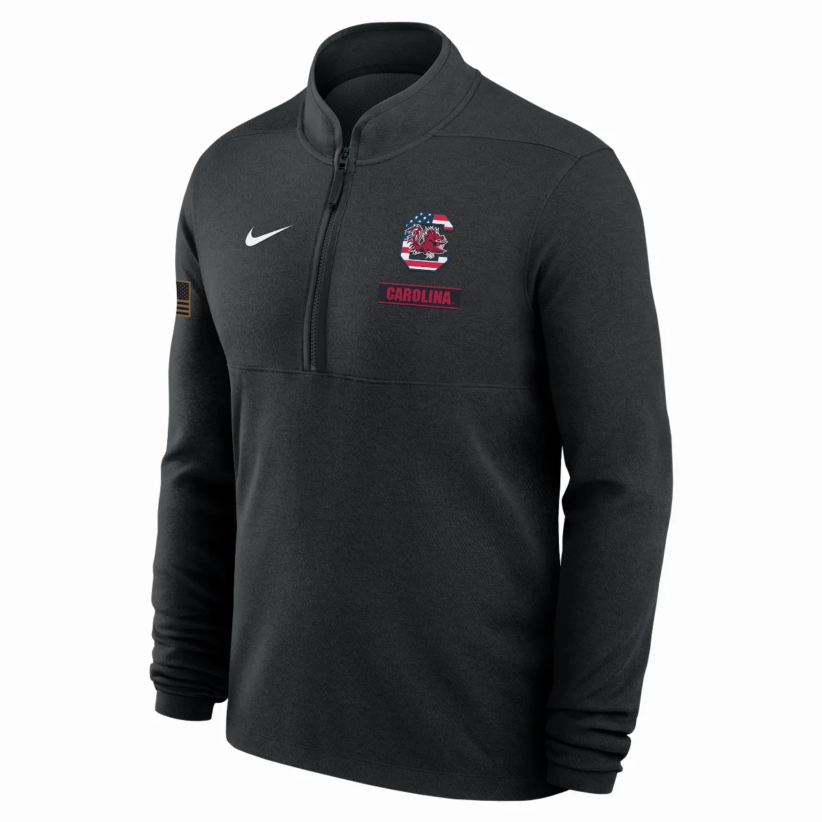 South Carolina 2026 Military Appreciation Stride Dri-FIT College 1/2-Zip Long-Sleeve Top by Nike