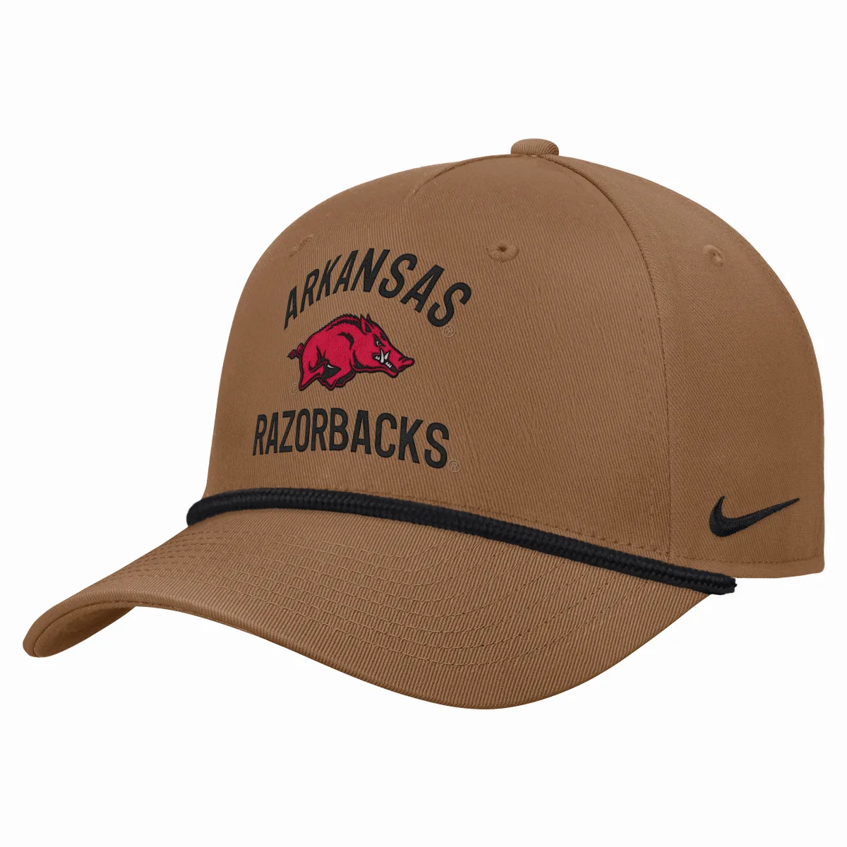 Arkansas 2026 Military Appreciation Rope Rise College Adjustable Hat by Nike