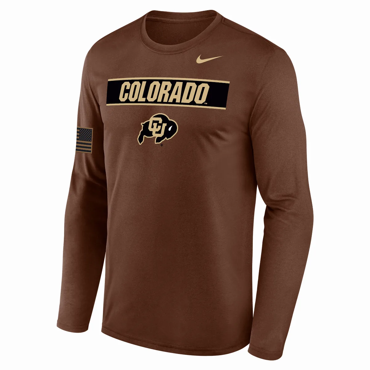 Colorado 2026 Military Appreciation Legend Dri-FIT College Long-Sleeve T-Shirt by Nike