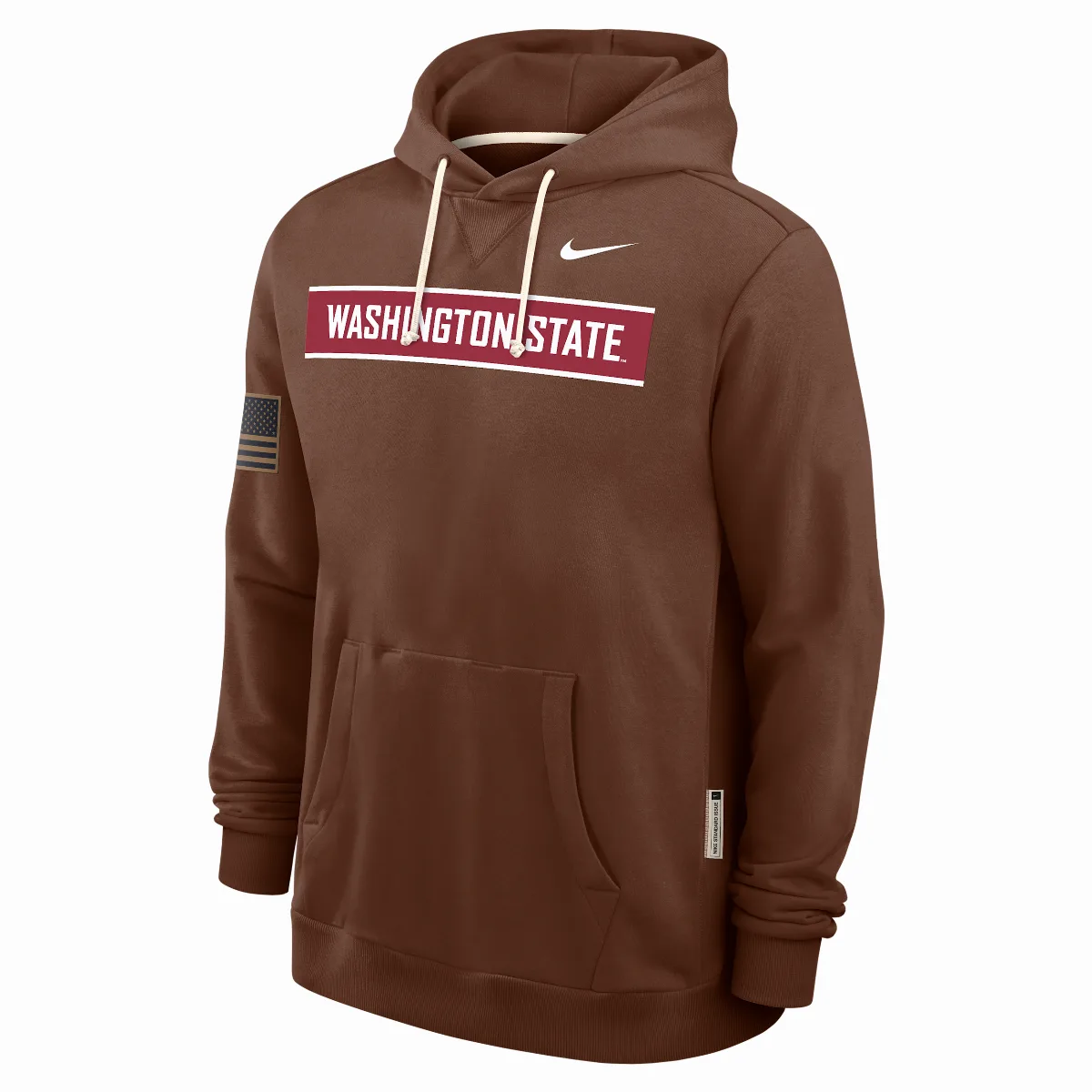 Washington State 2026 Military Appreciation Dri-FIT College Pullover Hoodie by Nike