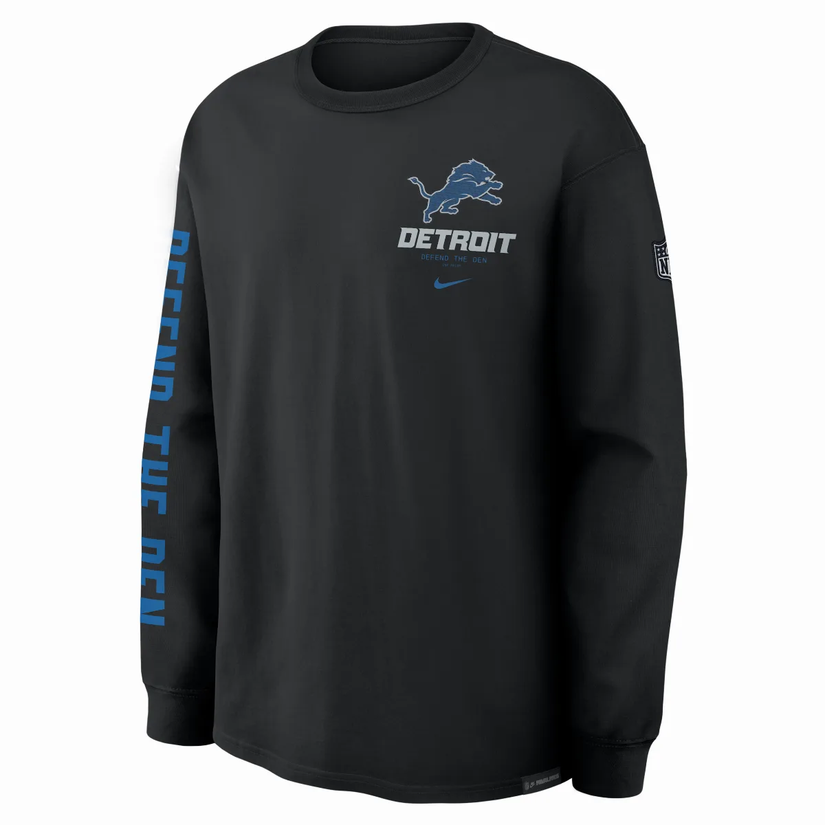 Detroit Lions Rivalries Collection Max90 NFL Long-Sleeve T-Shirt by Nike
