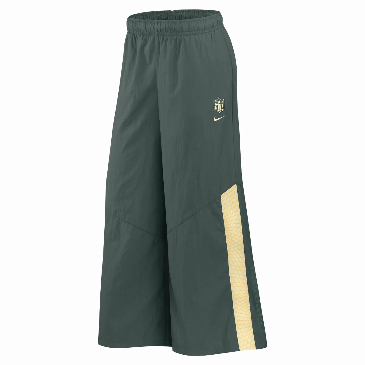 Bay Packers Rivalries Collection Wide-Leg NFL Mid-Rise Woven Pants by Nike