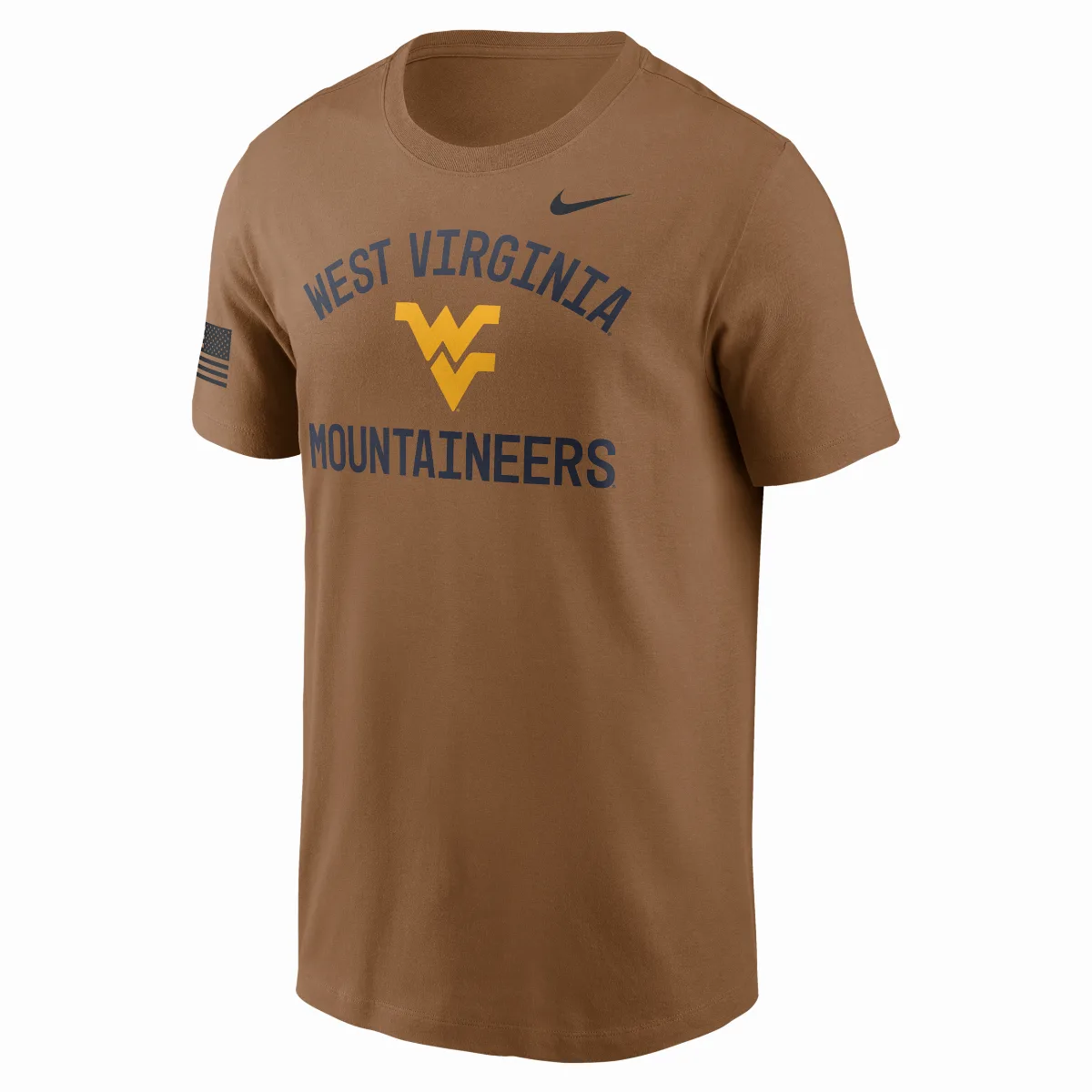 West Virginia Courtside Dri-FIT College T-Shirt by Nike