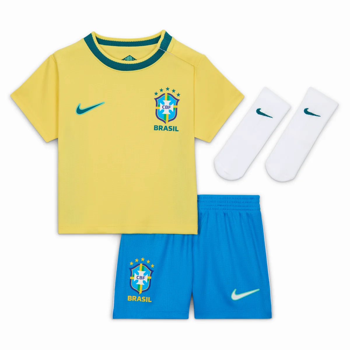 Brazil 2026 Stadium Home Soccer Replica 3-Piece Kit by Nike