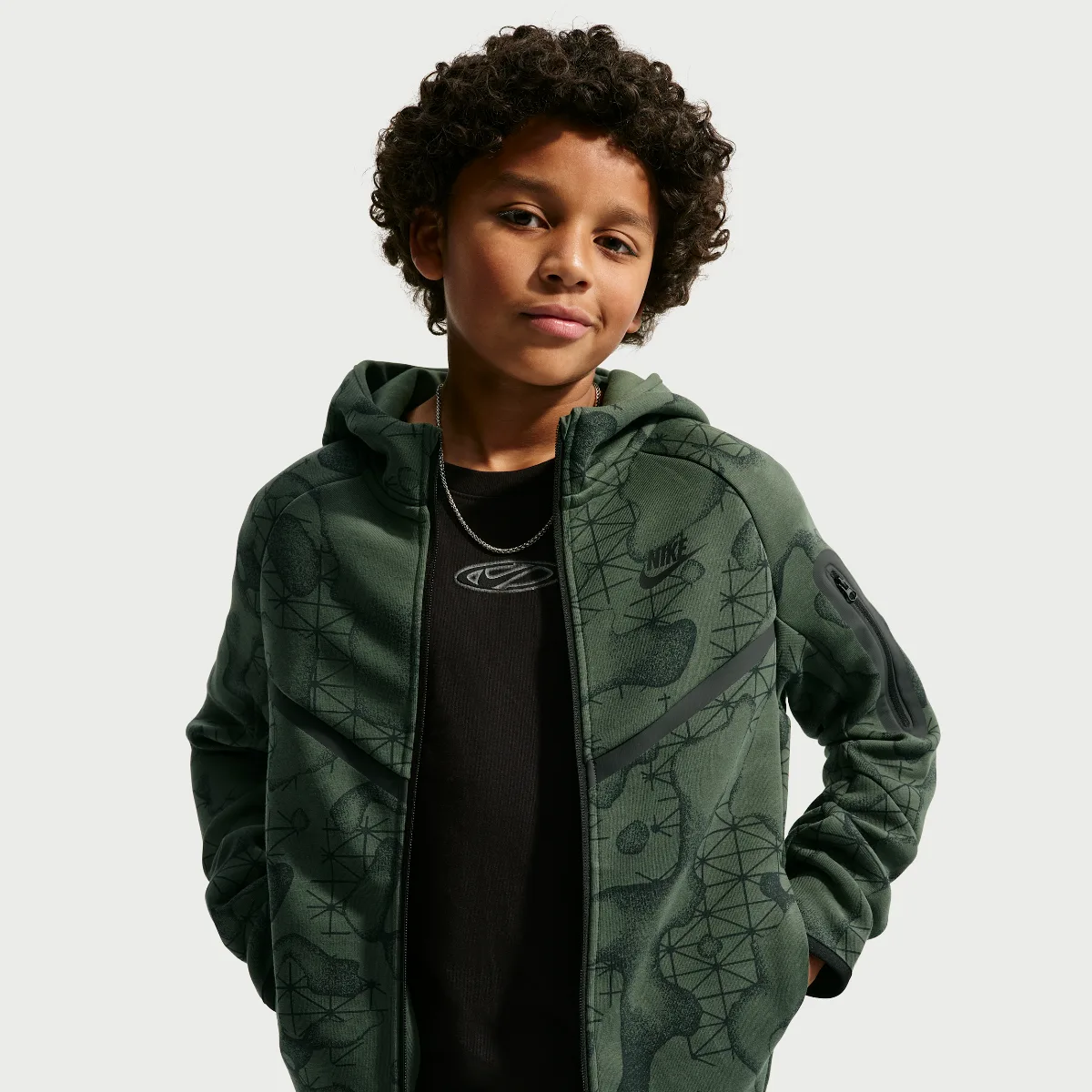 Nike Tech Fleece Full-Zip Hoodie by Nike