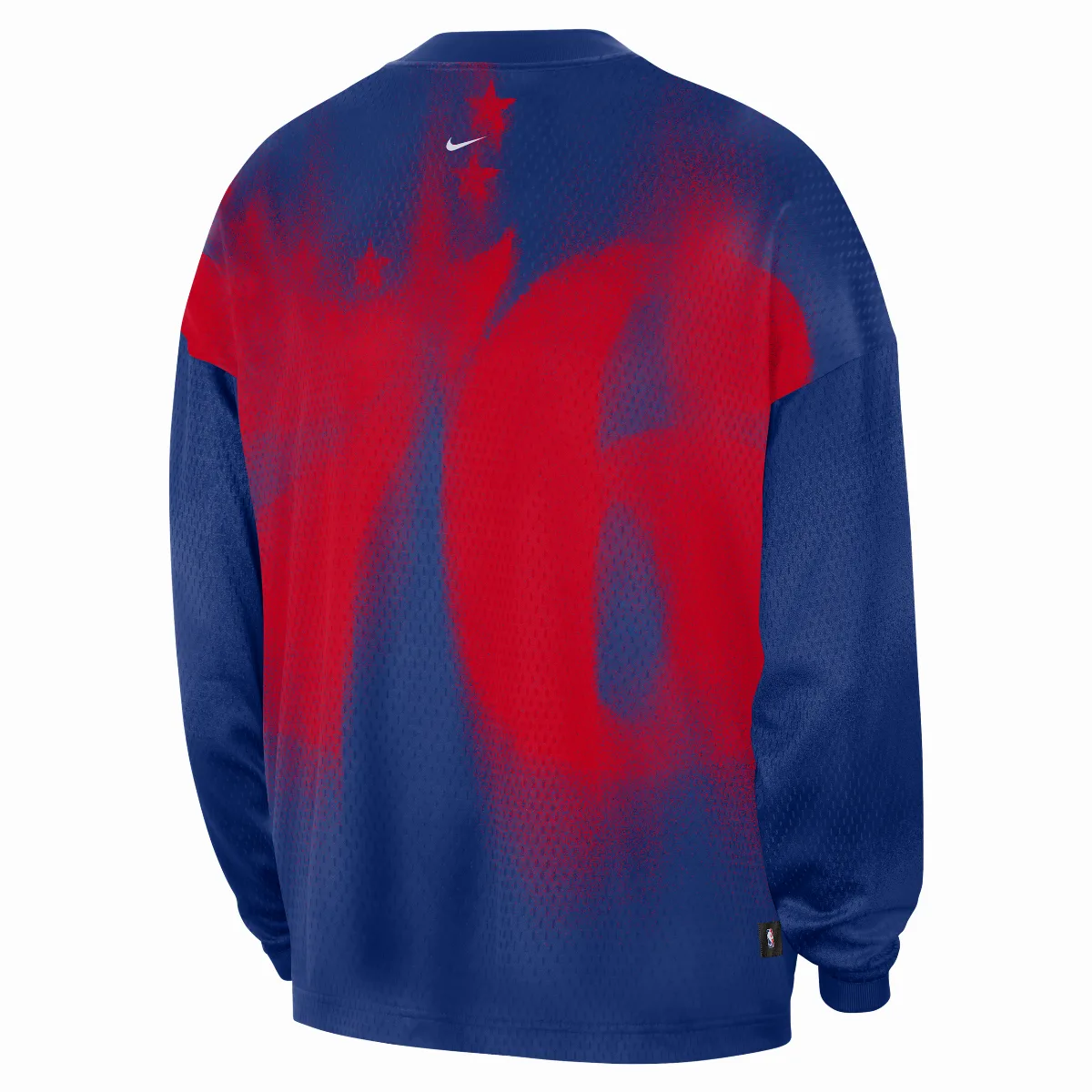 Philadelphia 76ers Standard Issue Basketball Long-Sleeve Top by Nike