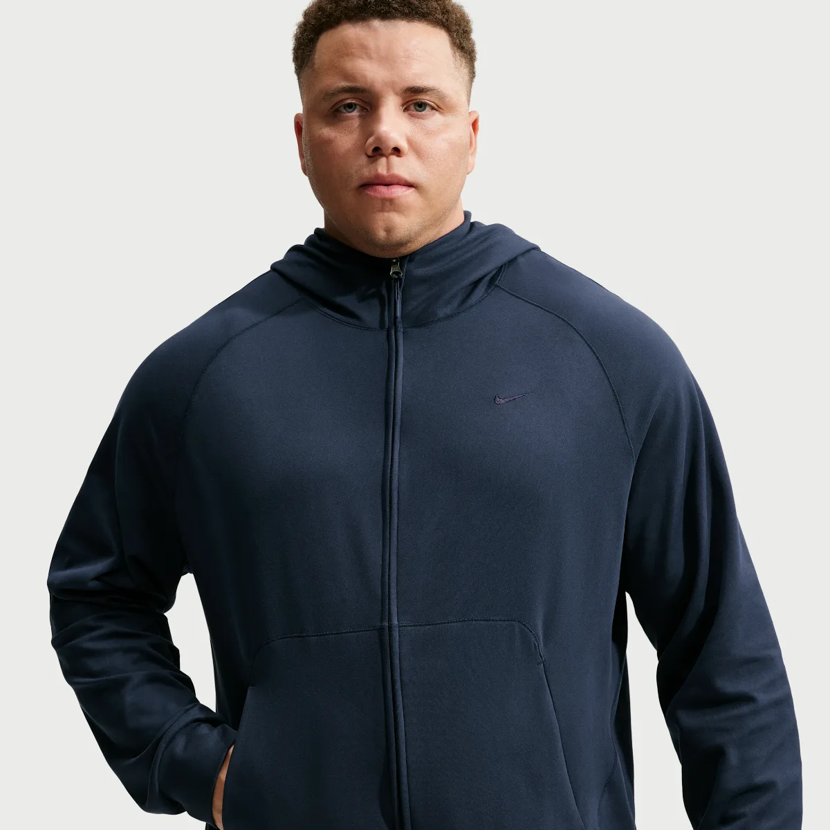 Primary NanoKnit Dri-FIT UV Protection Full-Zip Performance Hoodie by Nike