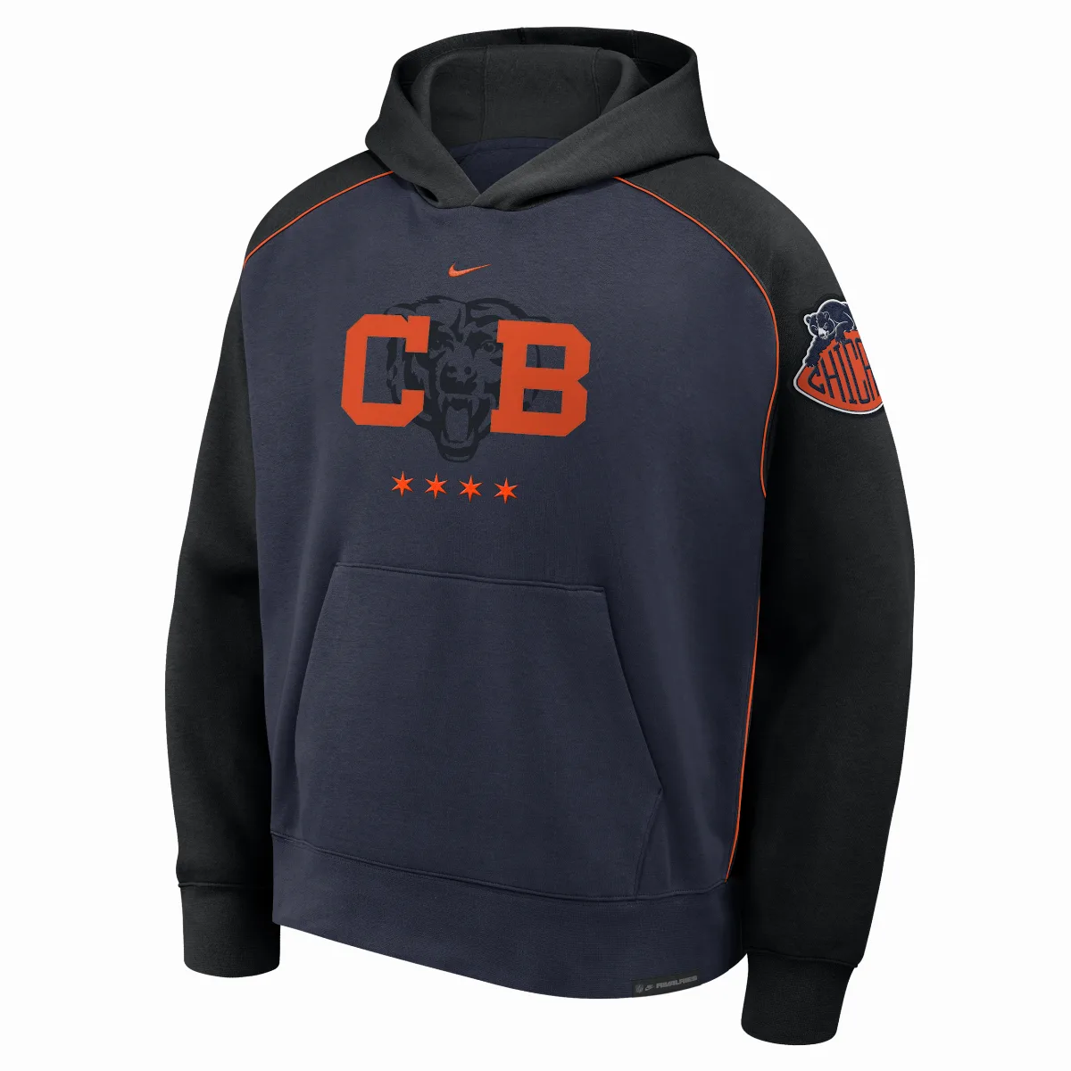 Chicago Bears Rivalries Collection Air NFL Pullover Hoodie by Nike