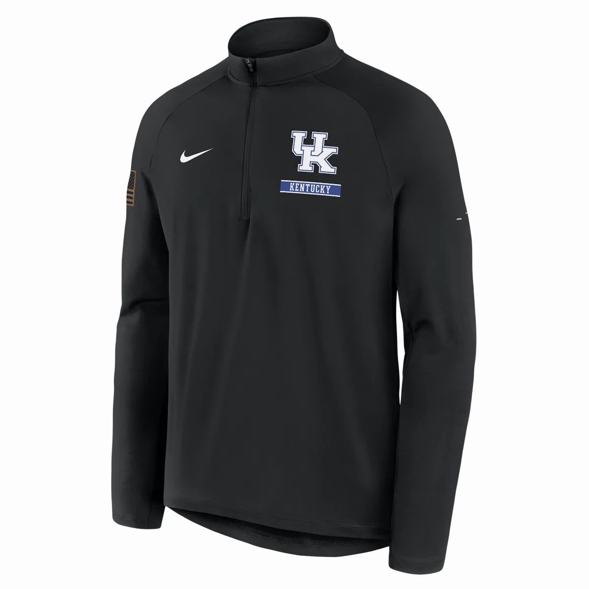 Kentucky 2026 Military Appreciation Stride Dri-FIT College 1/2-Zip Long-Sleeve Top by Nike