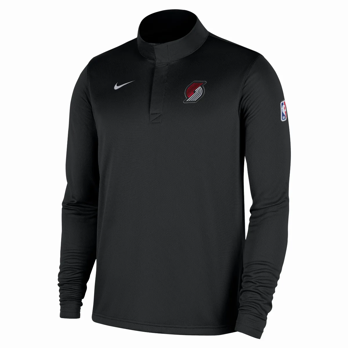 Portland Trail Blazers Dri-FIT NBA 1/4-Zip Long-Sleeve Top by Nike
