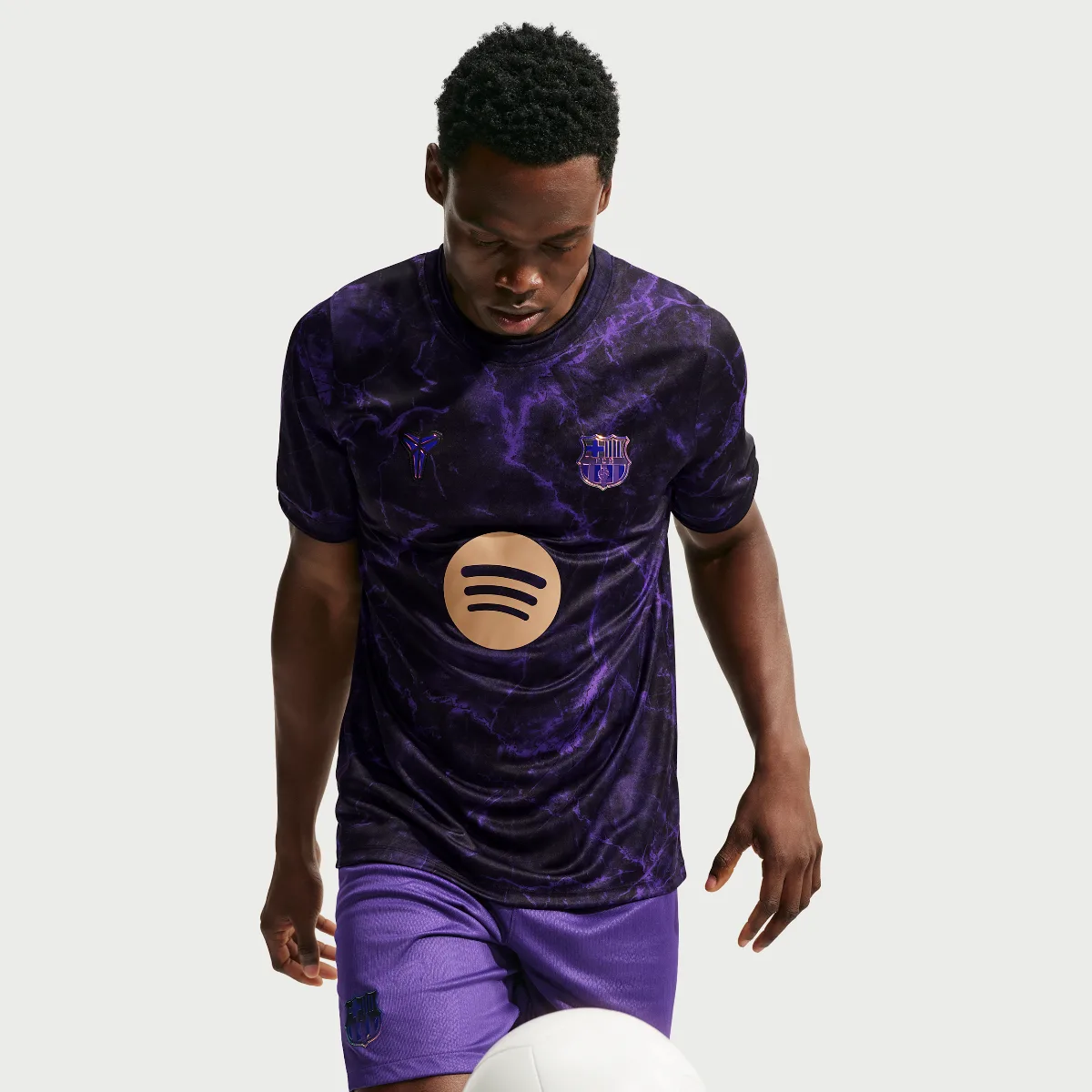 FC Barcelona Away Kobe Dri-FIT Soccer Pre-Match Top by Nike