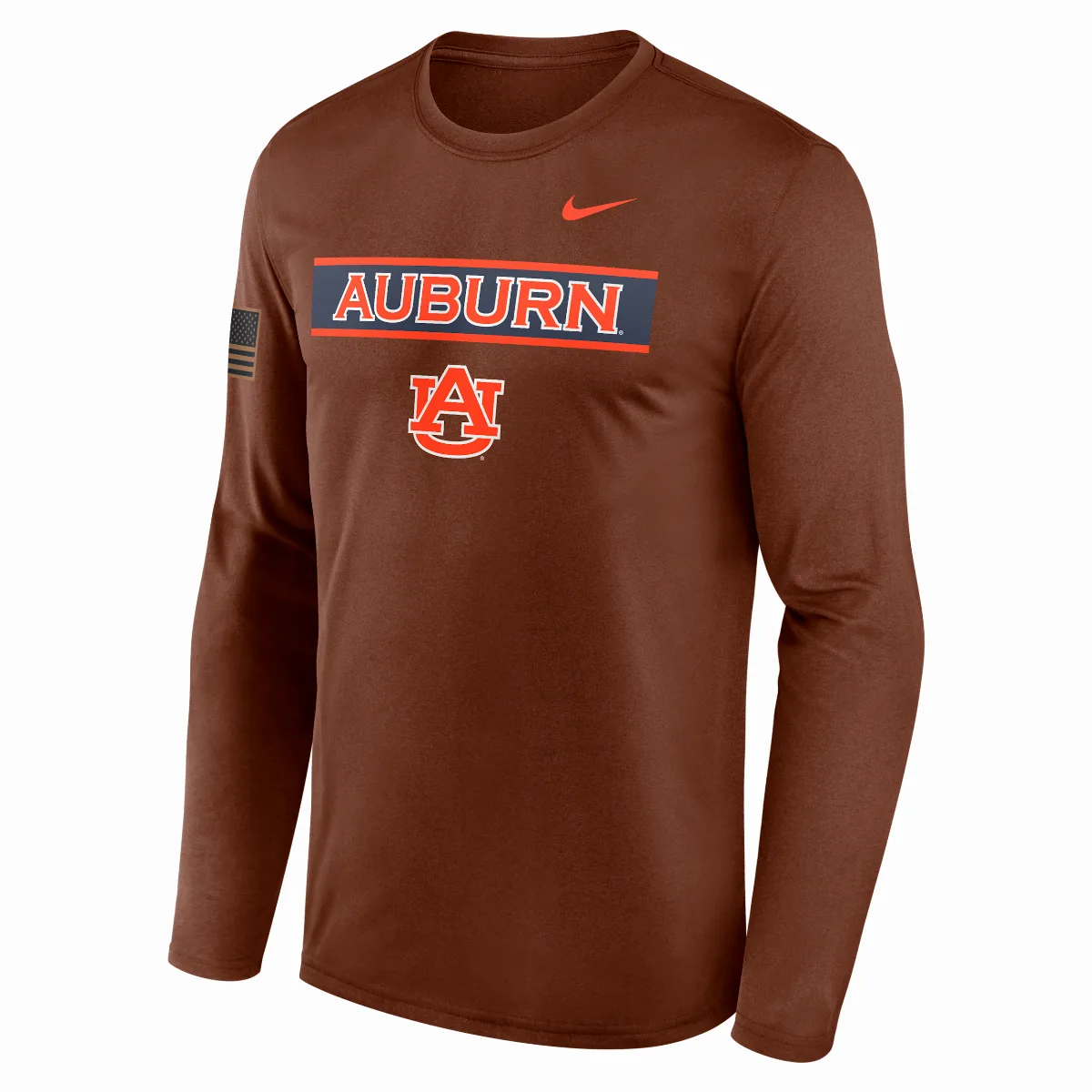 Auburn 2026 Military Appreciation Legend Dri-FIT College Long-Sleeve T-Shirt by Nike