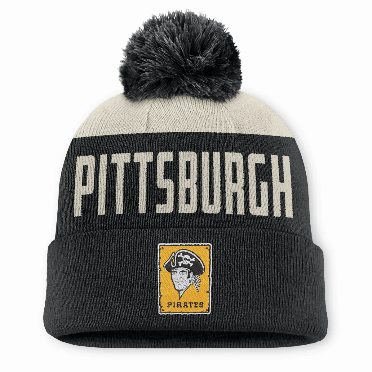 Pittsburgh Pirates Cooperstown Peak MLB Cuffed Pom Beanie by Nike
