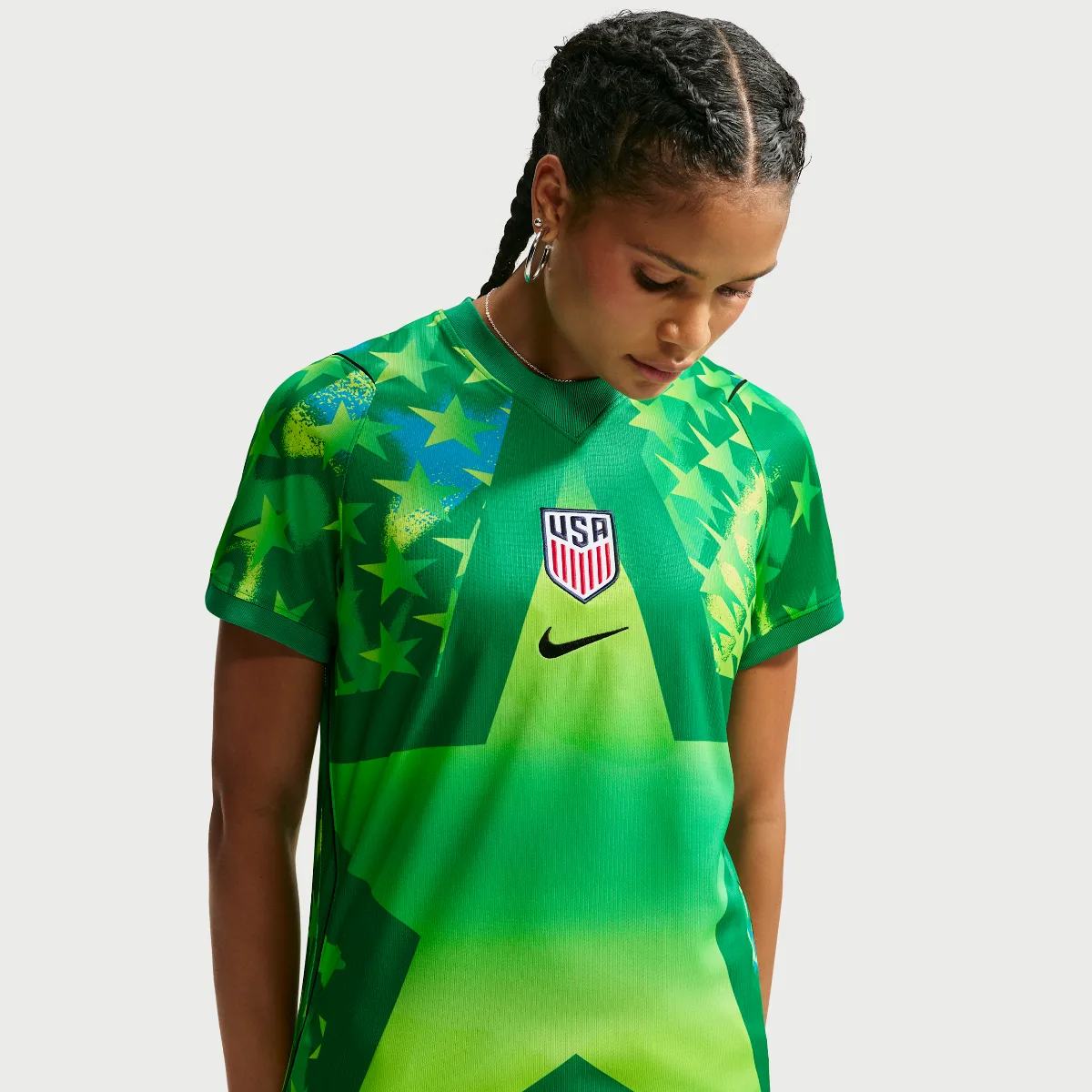 USMNT 2026 Stadium Goalkeeper Dri-FIT Soccer Replica Short-Sleeve Jersey by Nike
