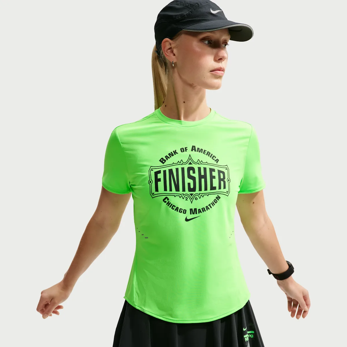 Swift Short-Sleeve Running Top by Nike