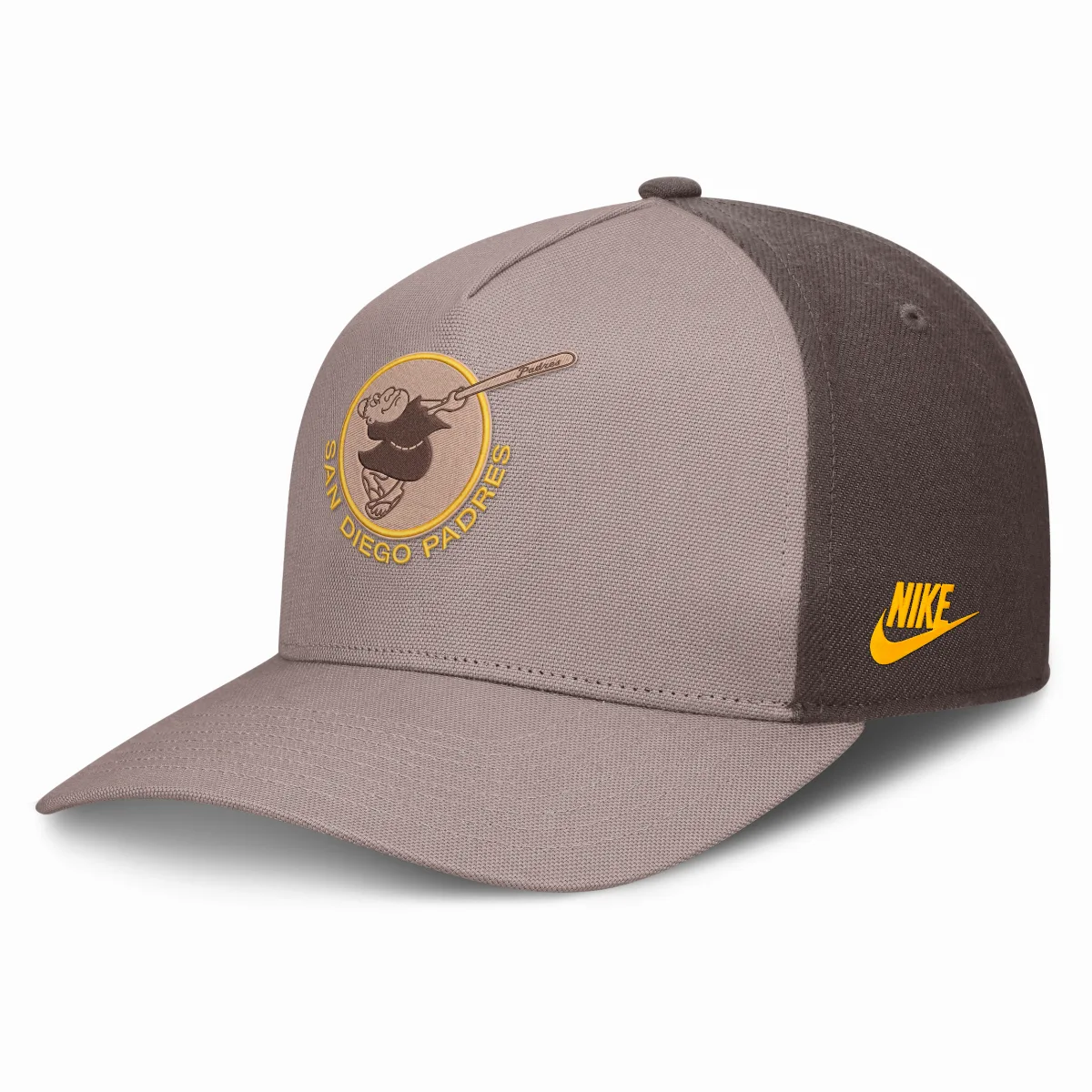 San Diego Padres Cooperstown Rise MLB A-Frame Adjustable Hat by Nike