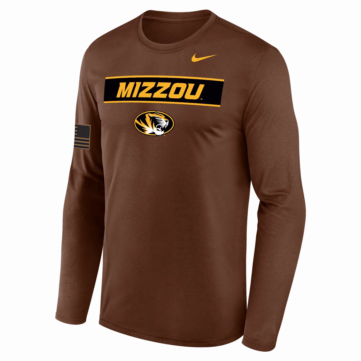 Missouri 2026 Military Appreciation Legend Dri-FIT College Long-Sleeve T-Shirt by Nike