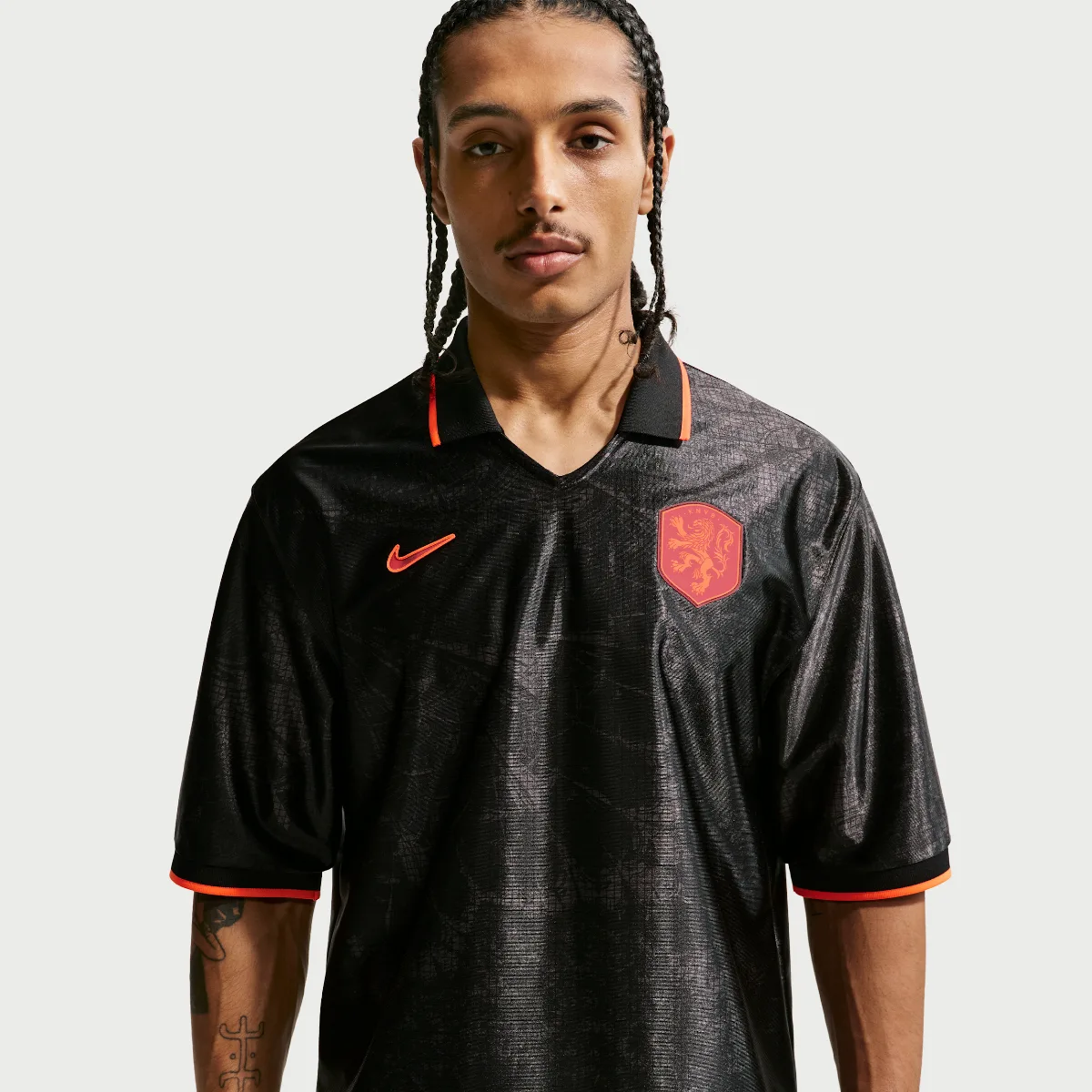 Netherlands Energy Dri-FIT Short-Sleeve Soccer Top by Nike