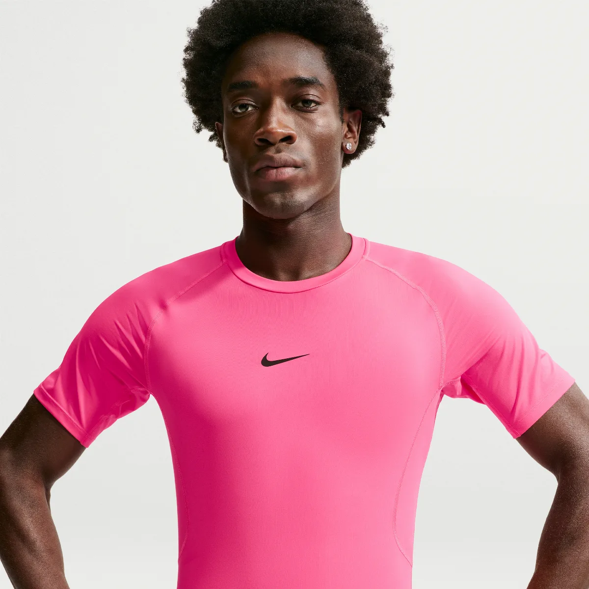 Pro Dri-FIT Tight Short-Sleeve Fitness Top by Nike