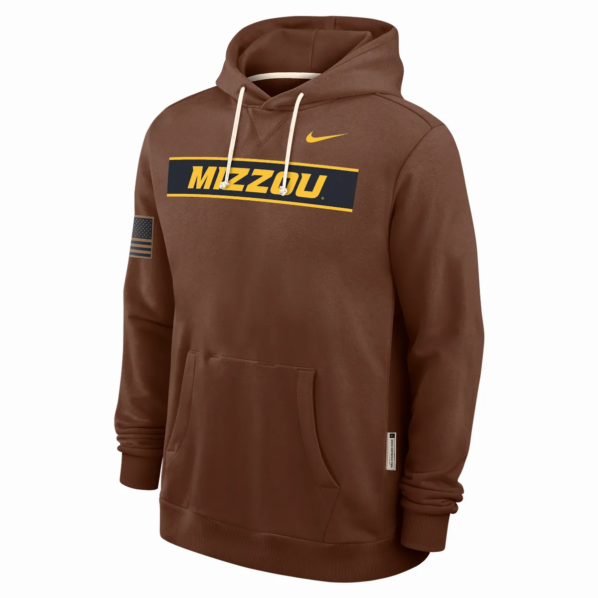 Missouri 2026 Military Appreciation Dri-FIT College Long-Sleeve Hooded Top by Nike