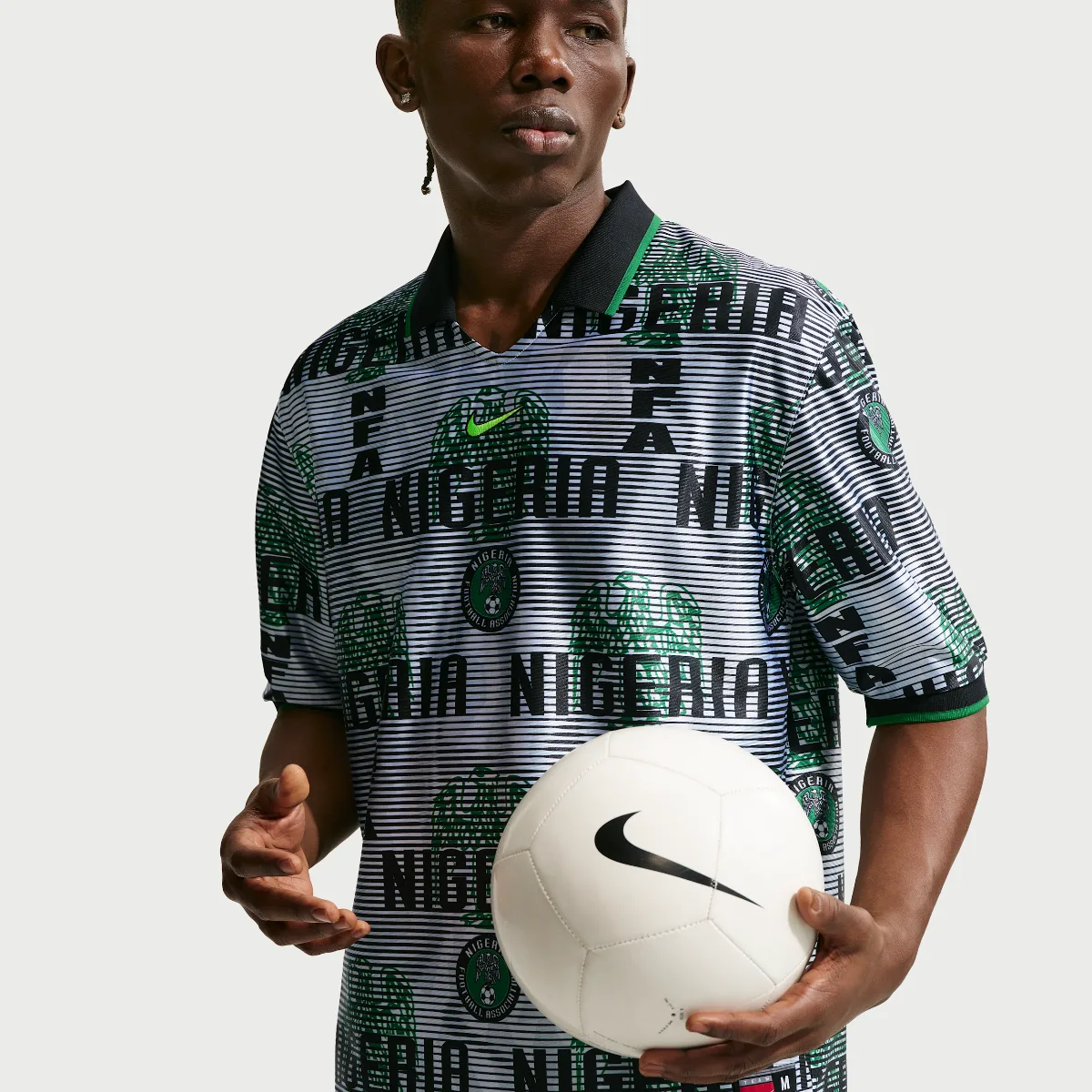 Nigeria Energy Dri-FIT Short-Sleeve Soccer Top by Nike