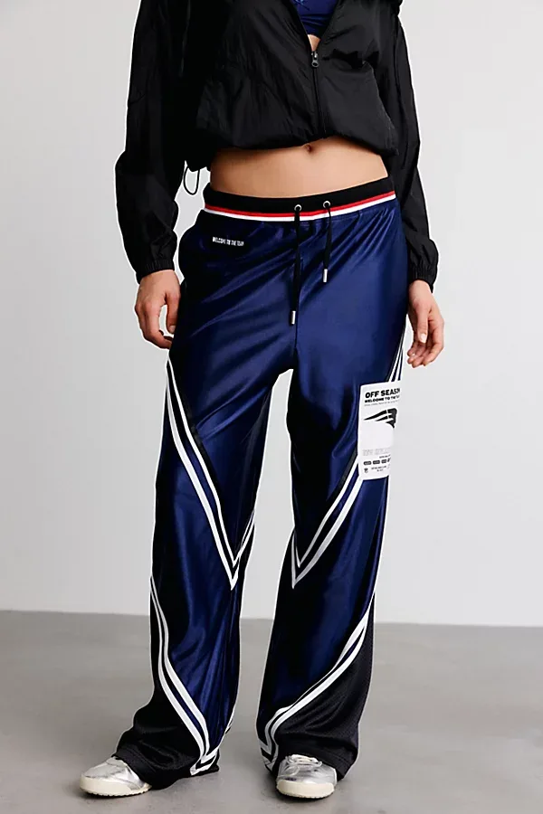 NFL Shiny Chevron Track Pants by Off Season