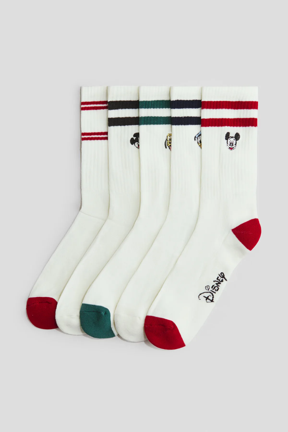 5-Pack Intarsia-Motif Socks by H&M
