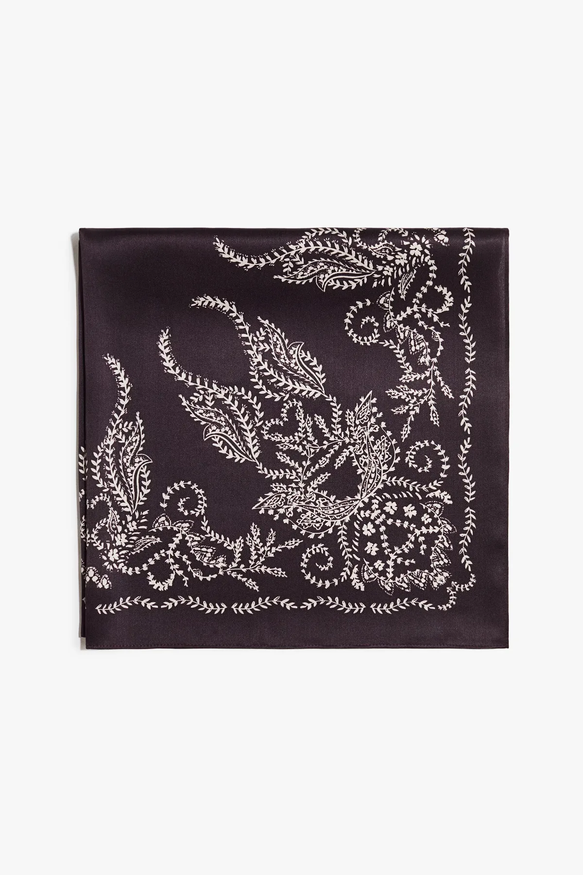 Printed Silk Scarf by H&M
